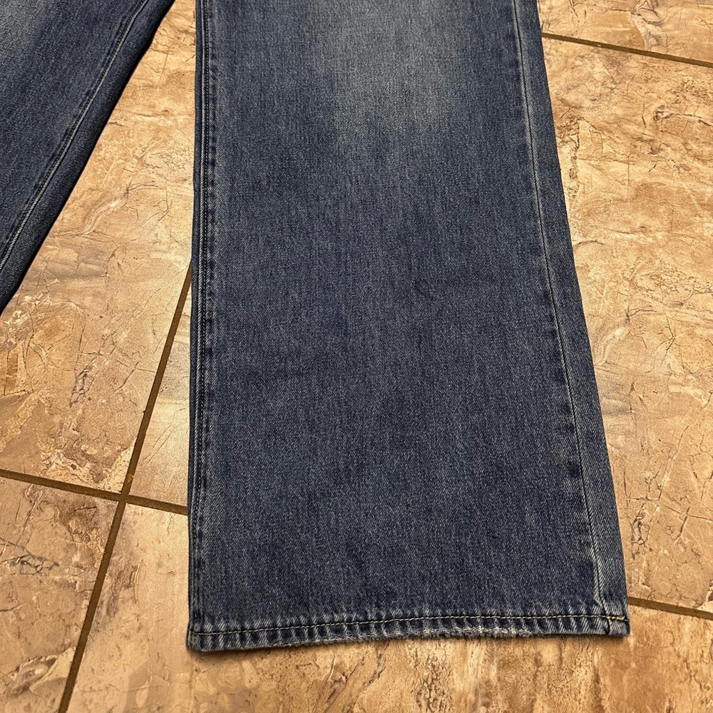 Wide Leg Denim Jeans - Picture 6 of 10
